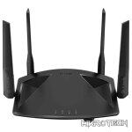 D-Link DIR-X1860 4G Wireless Router  Dual-band 2.4 GHz and 5 GHz Gigabit Ethernet Black